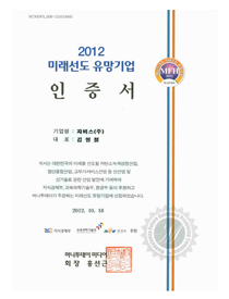 未来领先朝阳企业证书